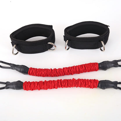 Bandes de cheville rebondissantes pour pied de rallye, traction, traction, force de jambe, bande de résistance, sport, kickboxing, corde d'entraînement, bande extensible, cordon élastique sur l'épaule 