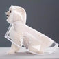 Pet supplies dog raincoat Teddy small and medium-sized dog new transparent plastic fashion poncho pet rain raincoat